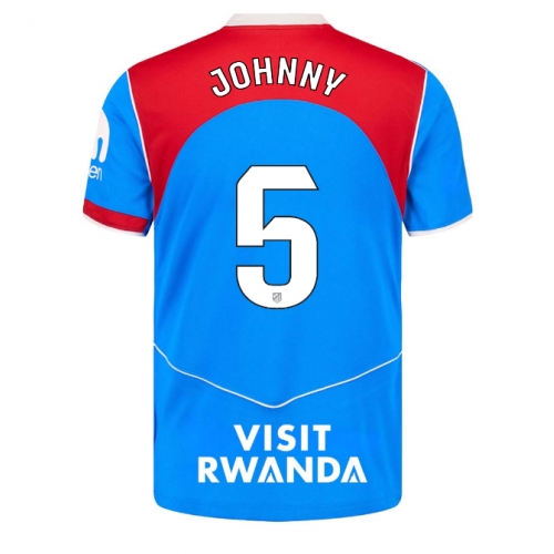 Billige Fotballdrakt Atletico Madrid Johnny Cardoso #5 Replika Tredjedrakt 2025-26 Kortermet Billige Fotballdrakt Atletico Madrid Johnny Cardoso #5 Replika Tredjedrakt 2025-26 Kortermet